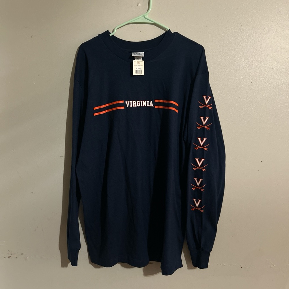 UVA Bookstore Long sleeve T with tags NWT college sports merch